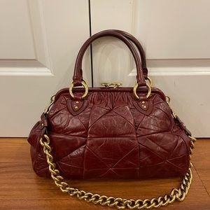 MARC JACOBS STAM BAG BURGUNDY